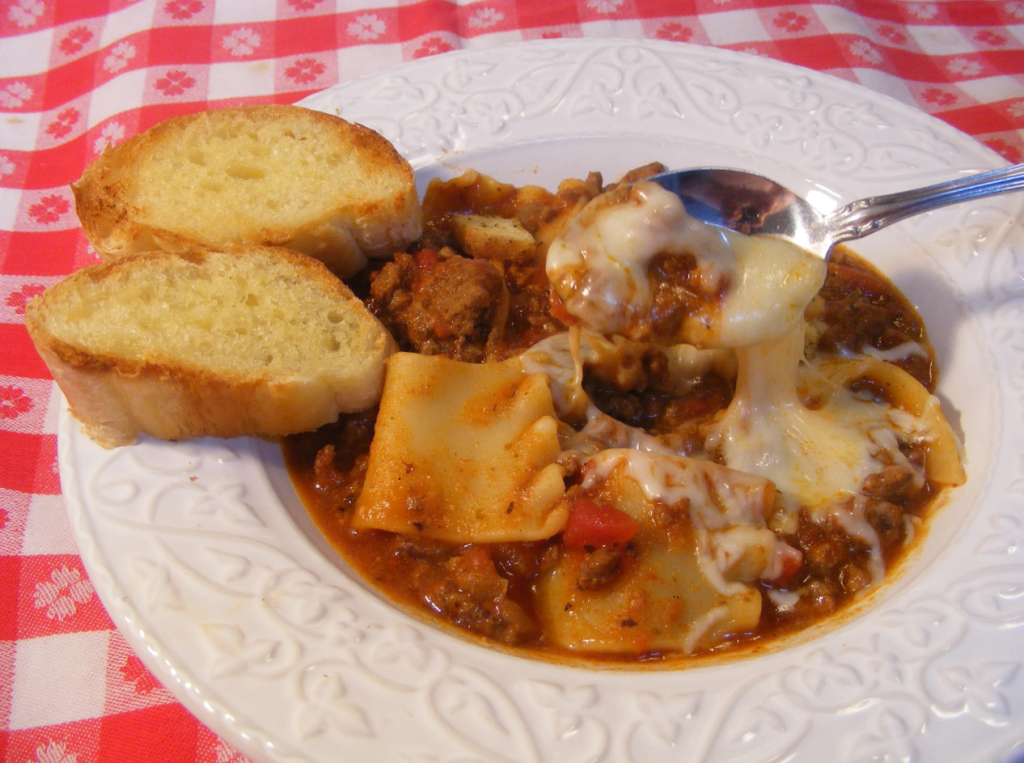 lasagna soup