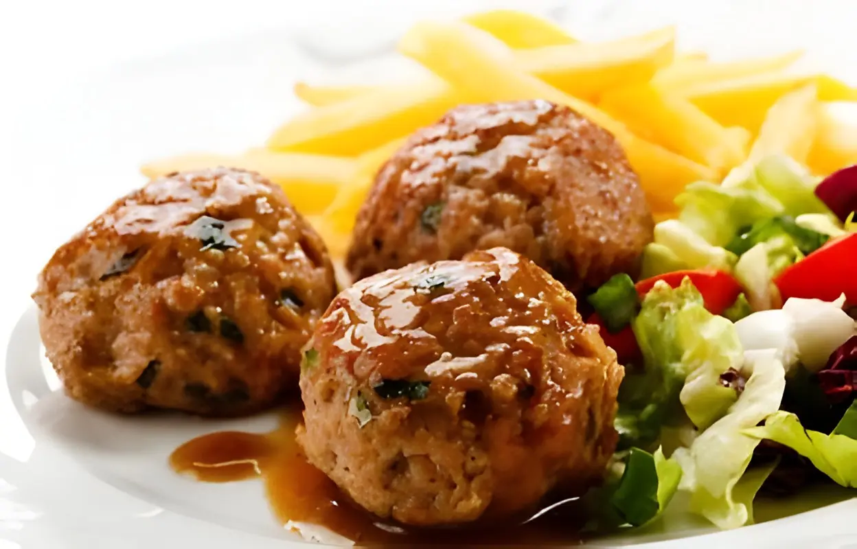 Frozen Meatballs in Air Fryer