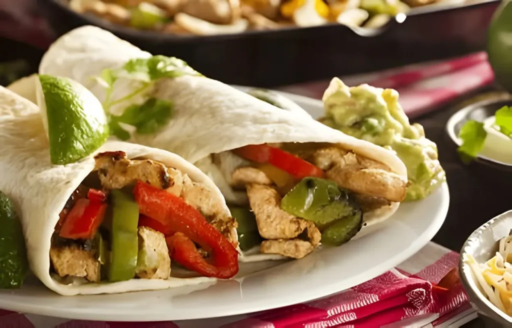 calories in chicken fajitas