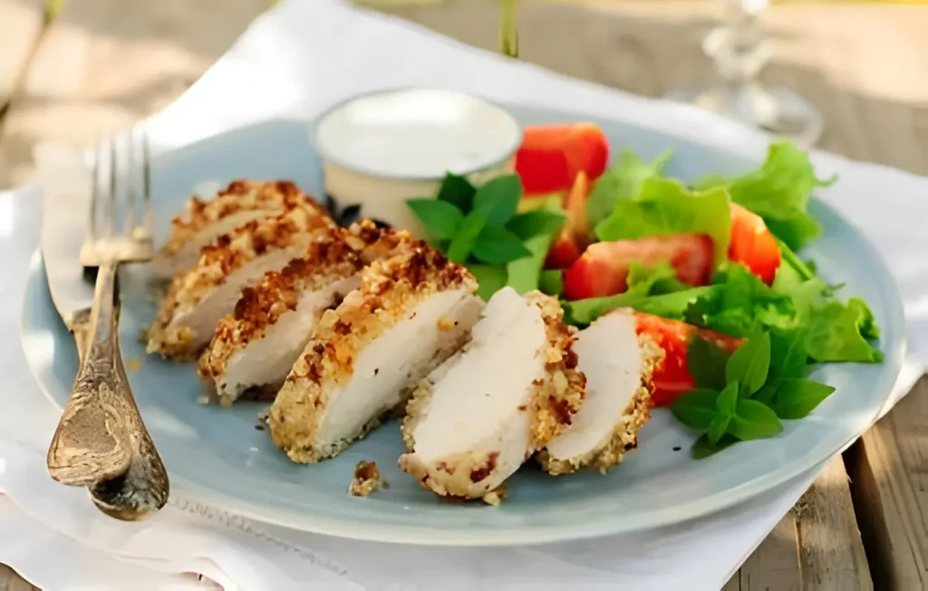 crusted chicken