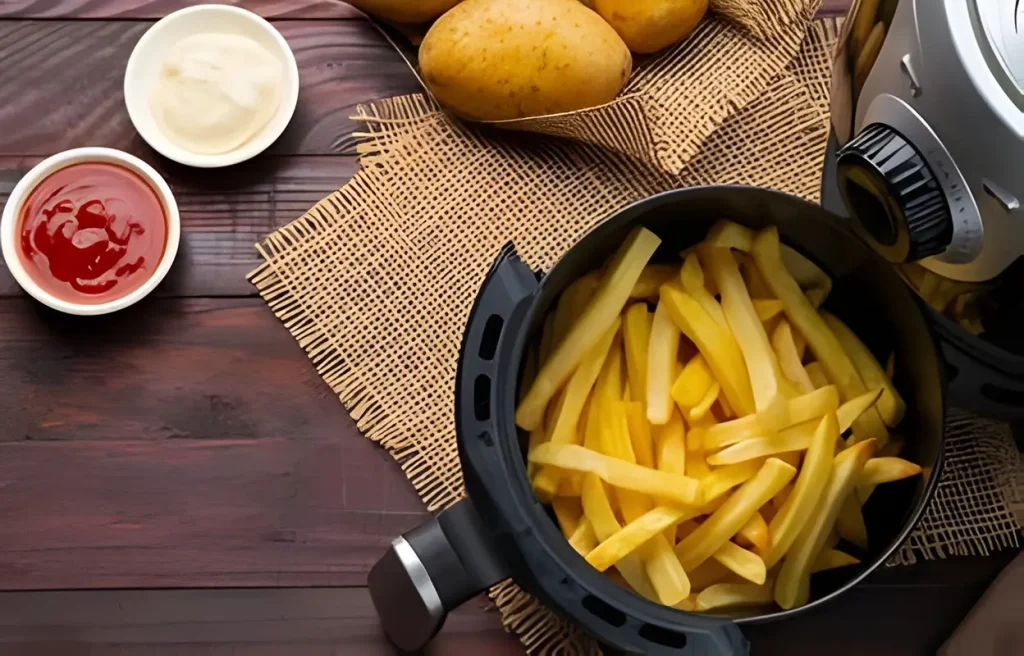 frozen fries in air fryer